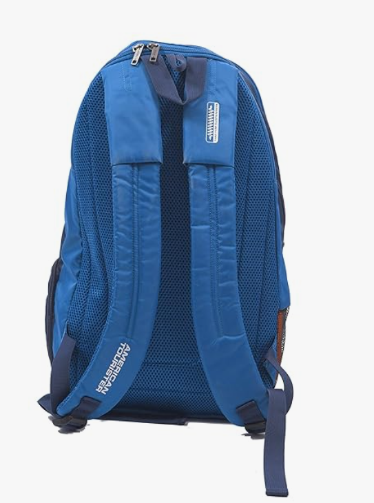 American Tourister Unisex Groovy Amplifier Polyester Insignia Blue Backpack